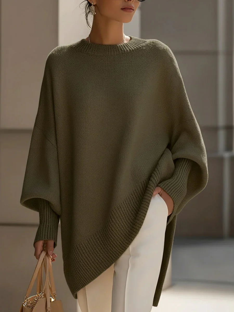 Pauline | Pull Oversize Élégance Naturelle