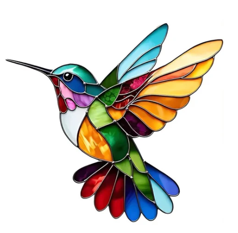 Colette | Collier Colibri Multicolore
