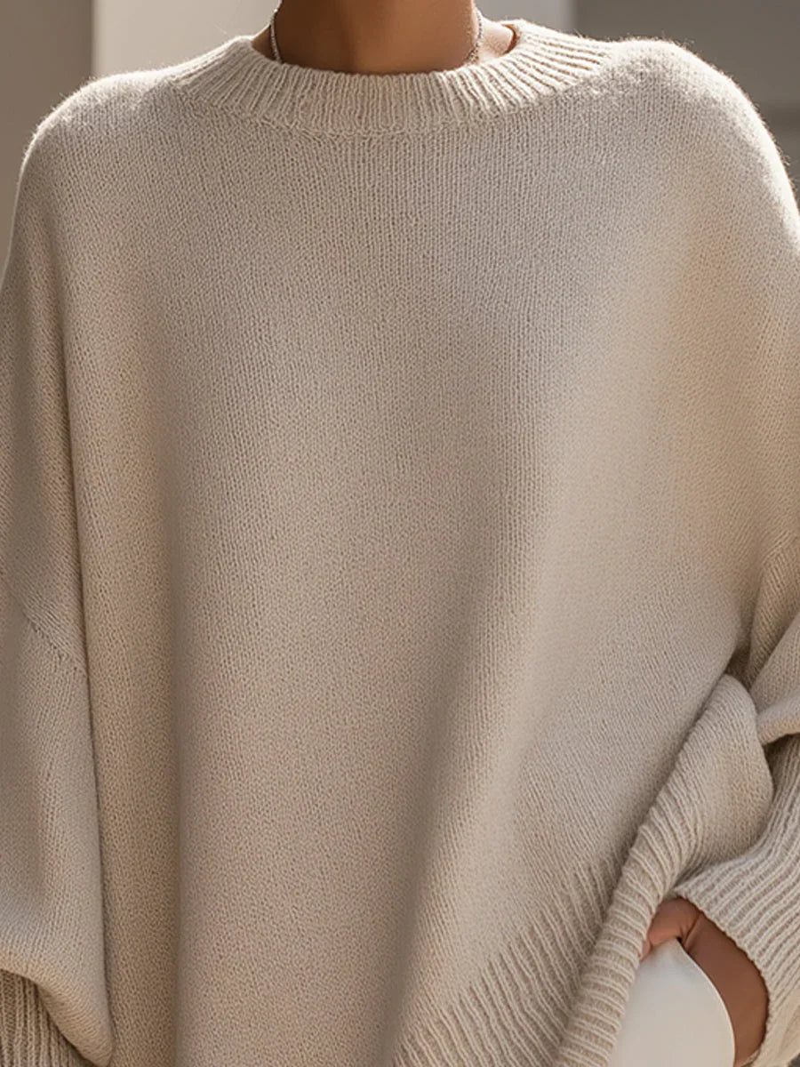 Pauline | Pull Oversize Élégance Naturelle