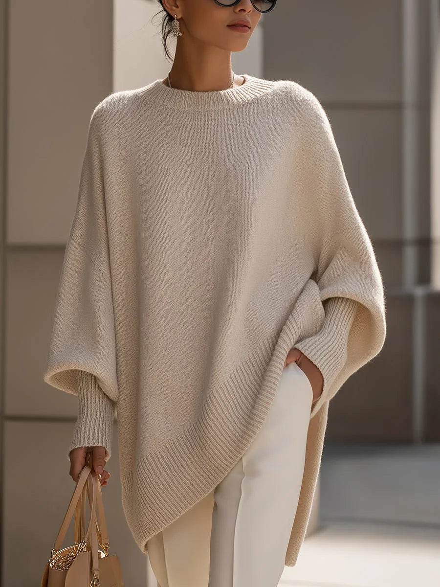 Pauline | Pull Oversize Élégance Naturelle