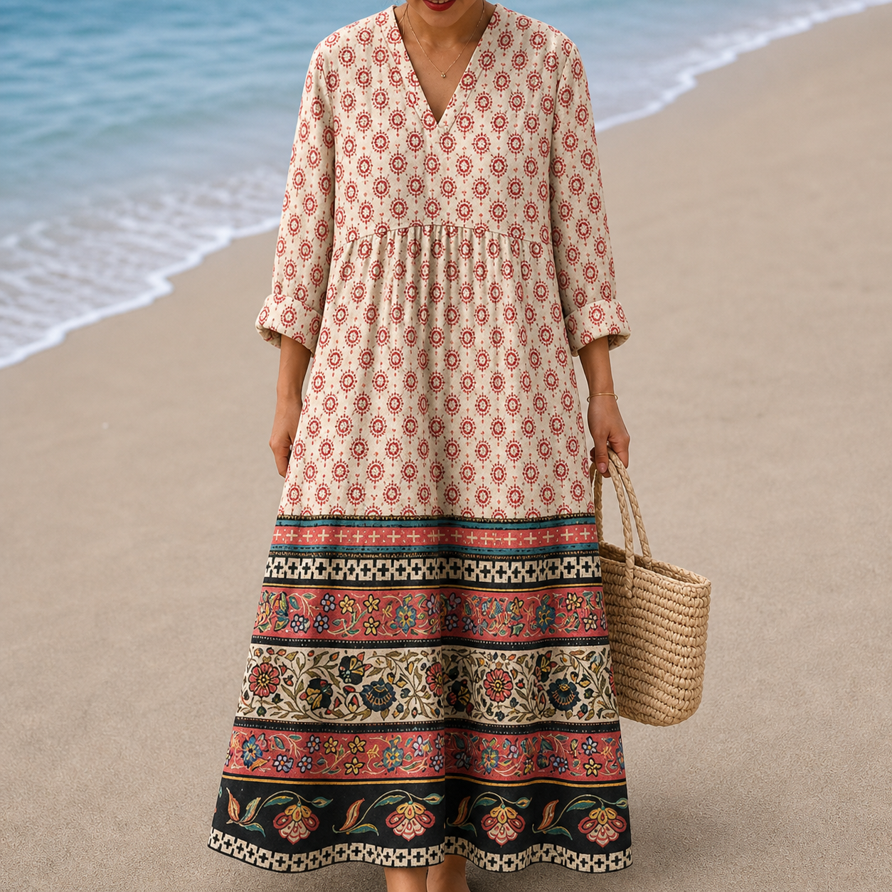 Justine | Robe d'Été Confort