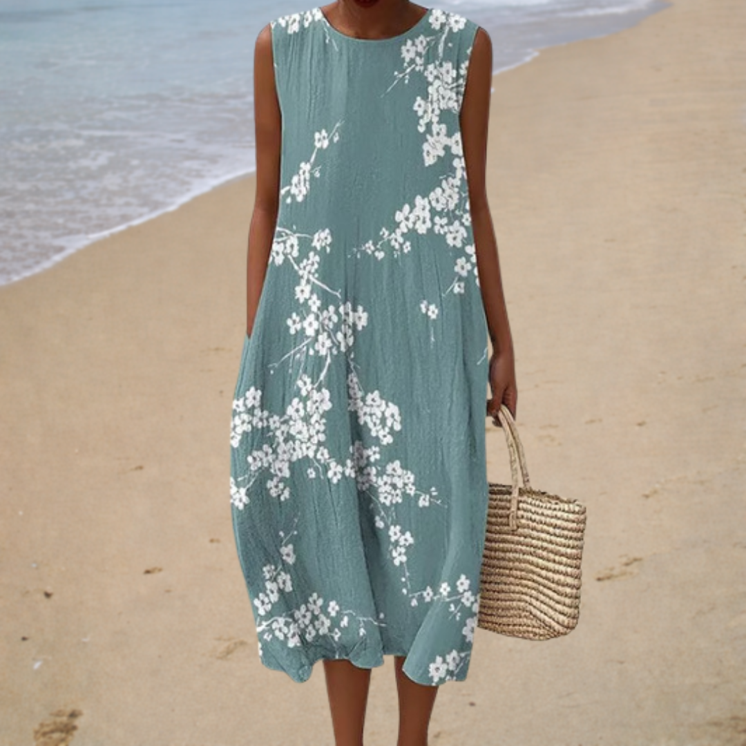 Aveline | Robe d'Été Sans Manches