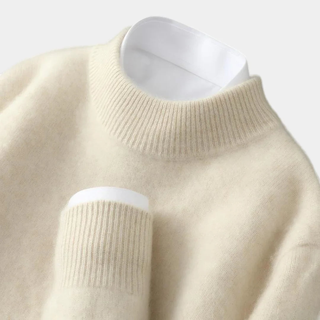 Solange | Pull Col Montant Élégant