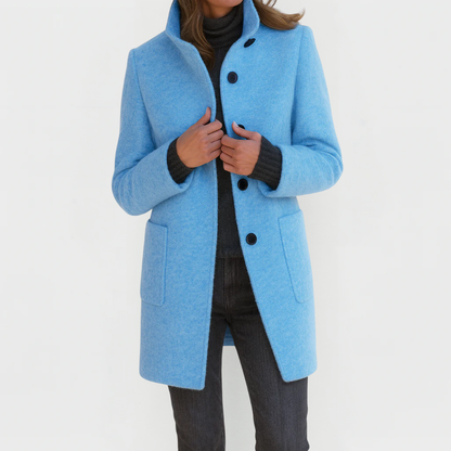 Philippine | Manteau Mi-Long Élégant
