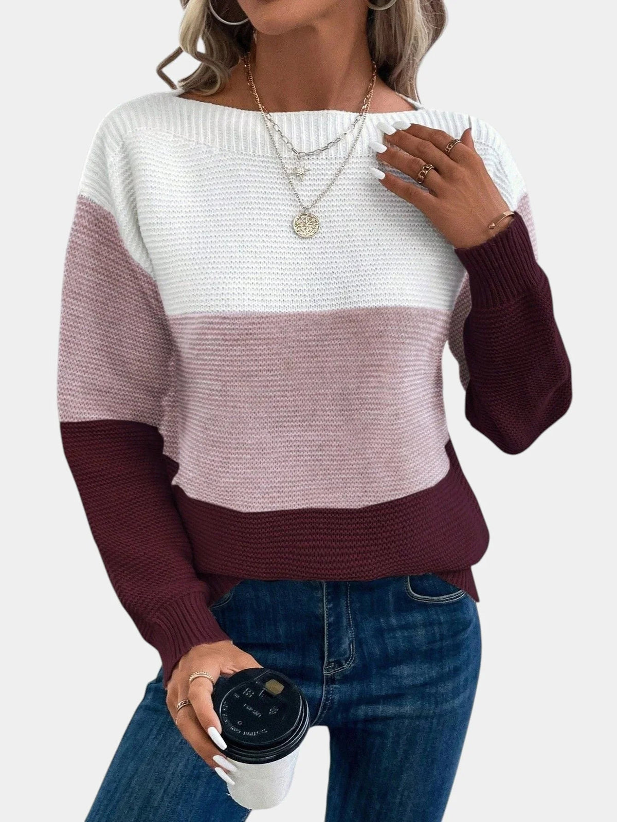 Garance | Pull Dégradé Douceur d'Automne