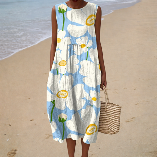 Iris | Robe d'Été Sans Manches