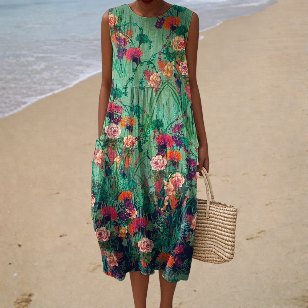 Jeanne | Robe d'Été Sans Manches