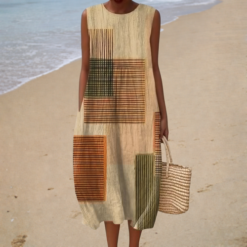 Félicie | Robe d'Été Sans Manches