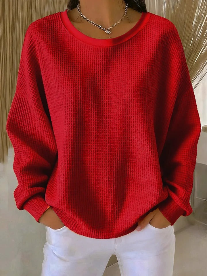 Isaure | Pull Gaufré Classique