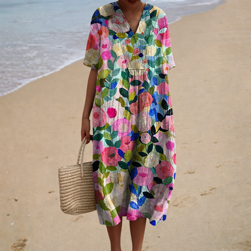 Clémentine | Robe d'Été Confort