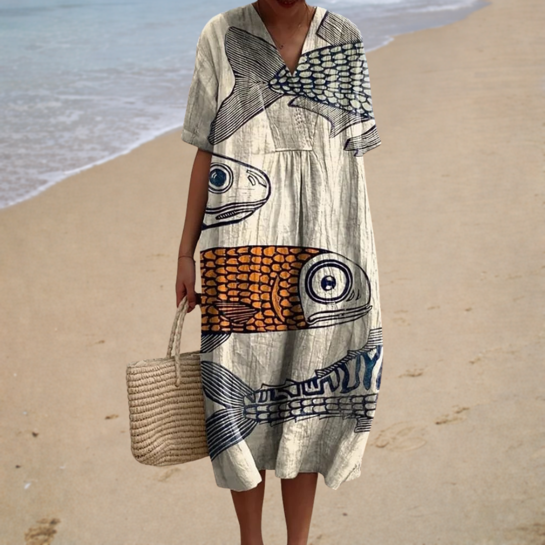 Gabrielle | Robe d'Été Confort