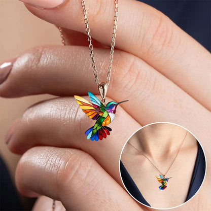 Colette | Collier Colibri Multicolore