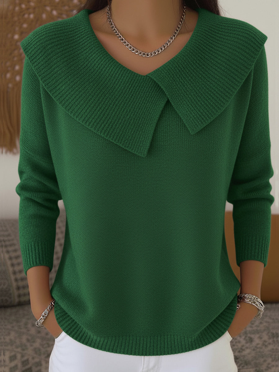 Agathe | Pull Col Roulé Drapé