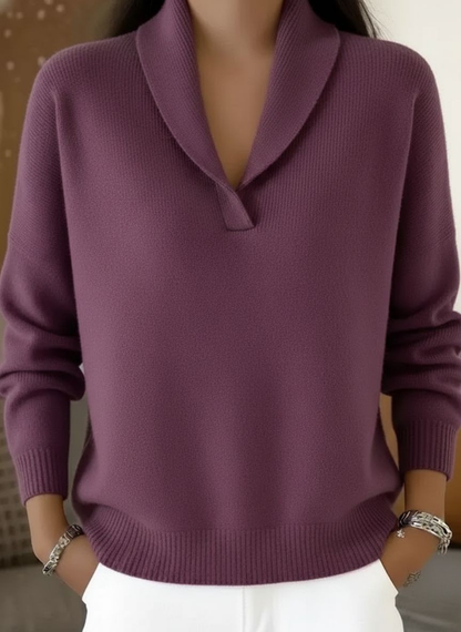 Bérangère | Pull Col Châle