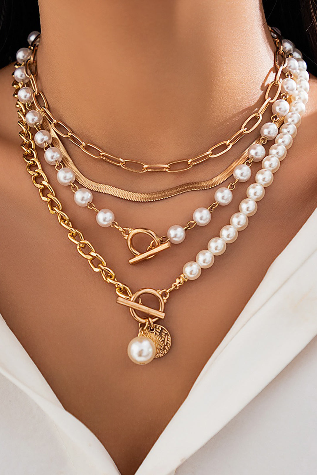 Margot | Collier Multirang de Perles