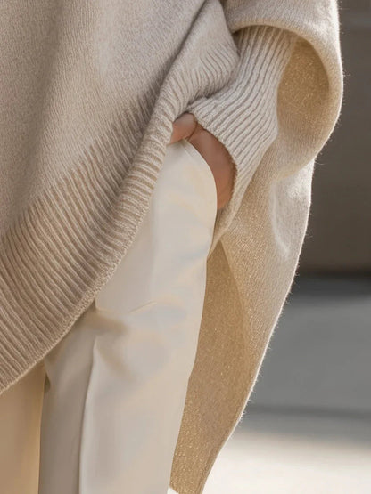 Pauline | Pull Oversize Élégance Naturelle
