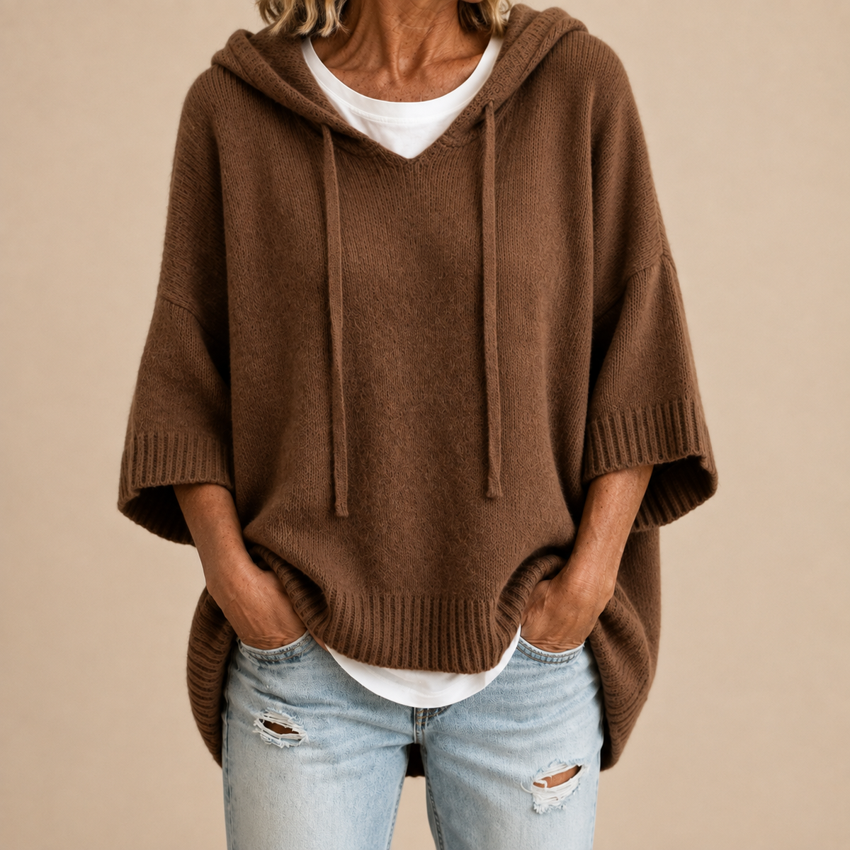 Annabelle | Pull à Capuche Décontracté