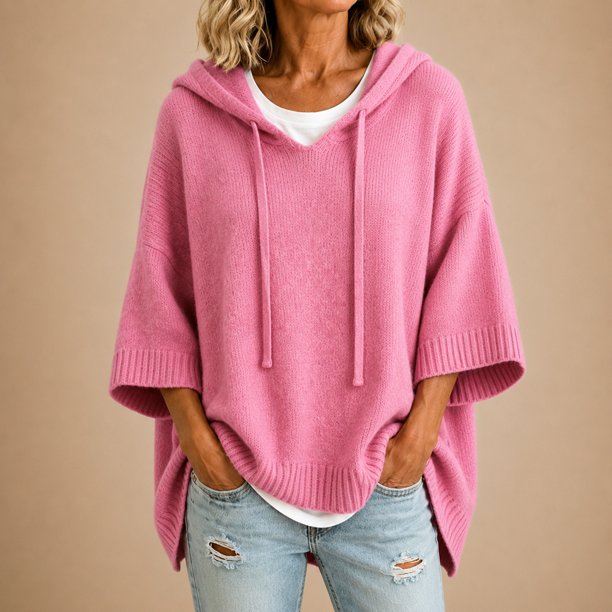 Annabelle | Pull à Capuche Décontracté