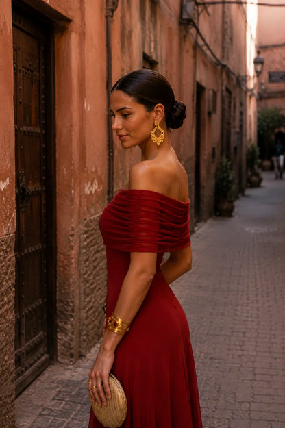 Adèle | Robe en Tulle Ajustée