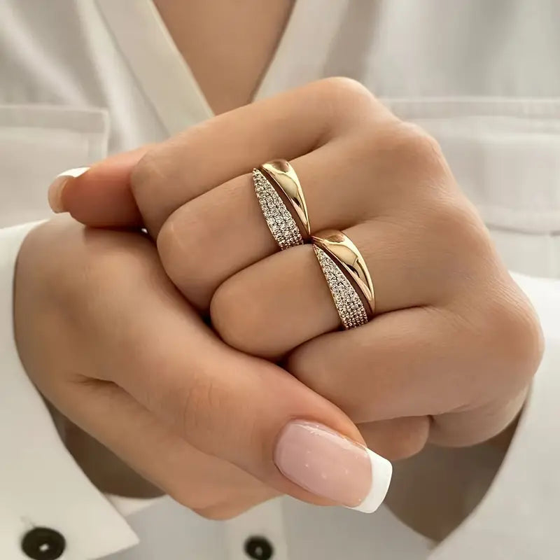 Léna | Bague Ajustable Aile d'Ange