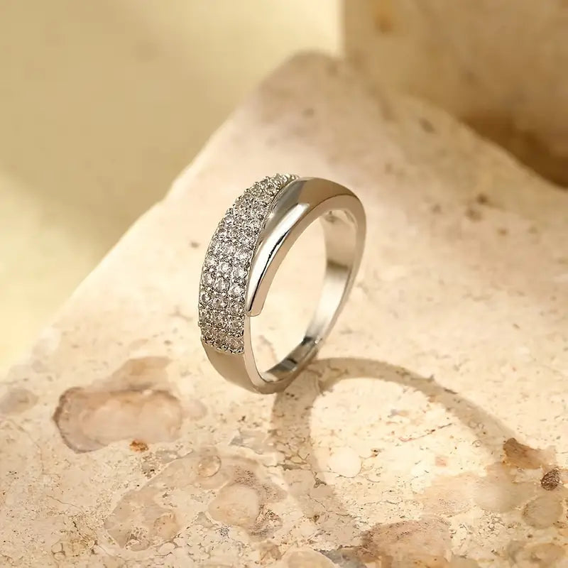 Léna | Bague Ajustable Aile d'Ange