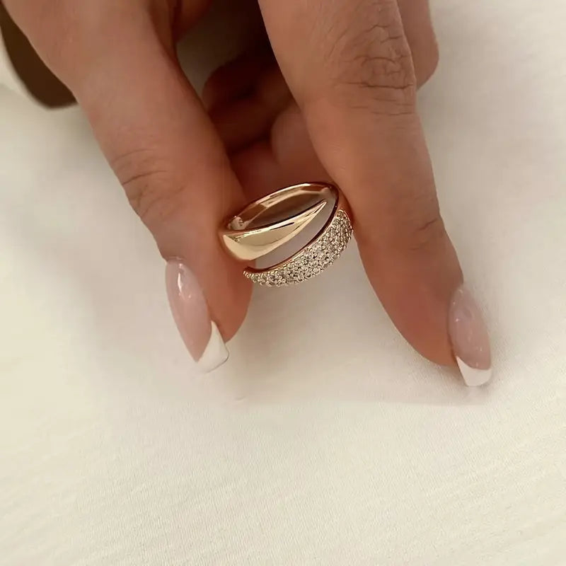 Léna | Bague Ajustable Aile d'Ange