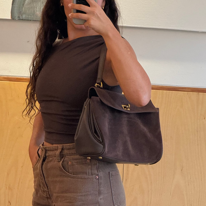 Mathilde | Sac en Cuir et Daim