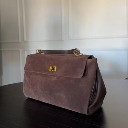 Mathilde | Sac en Cuir et Daim