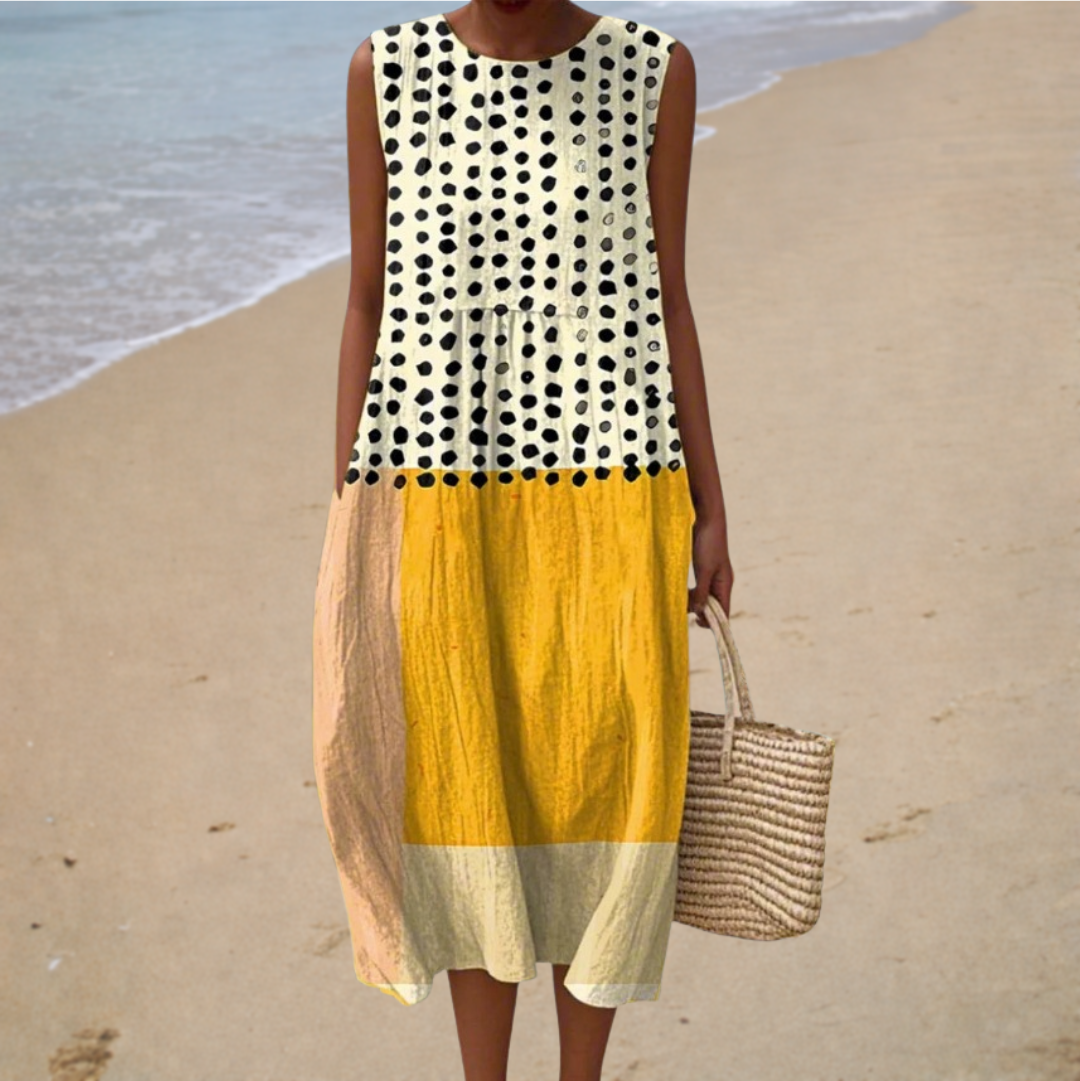 Estelle | Robe d'Été Sans Manches