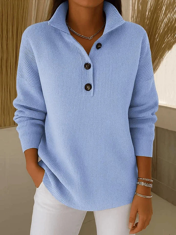 Joëlle | Pull Col Polo en V