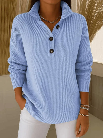 Joëlle | Pull Col Polo en V