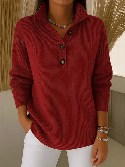 Joëlle | Pull Col Polo en V