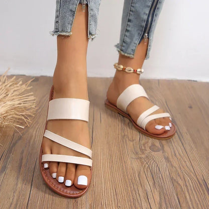 Hannah | Sandales Plates Confort