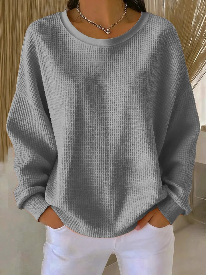 Isaure | Pull Gaufré Classique