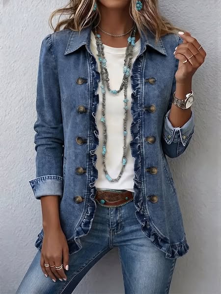 Victoire | Veste à Volants Féminine