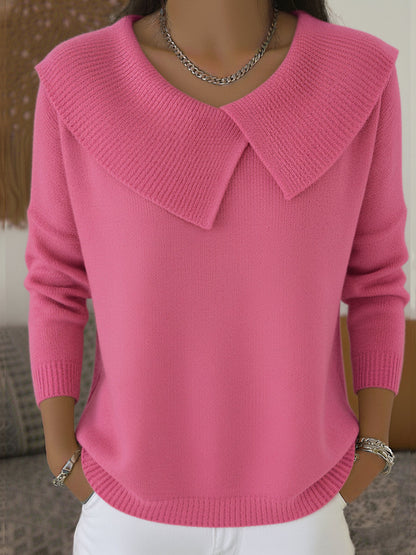 Agathe | Pull Col Roulé Drapé