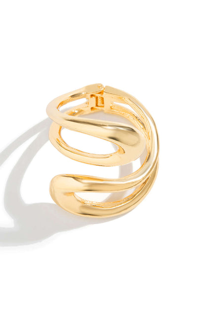 Clémence | Bracelet Asymétrique Ajouré