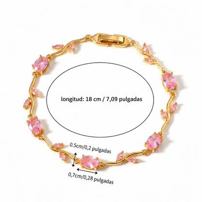 Margaux | Bracelet Tulipes Aura