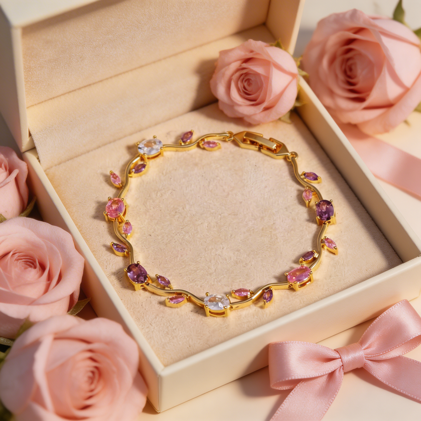Margaux | Bracelet Tulipes Aura