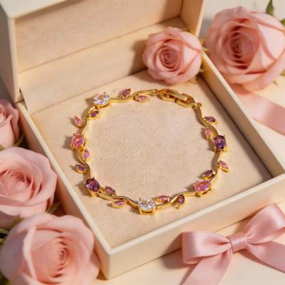 Margaux | Bracelet Tulipes Aura