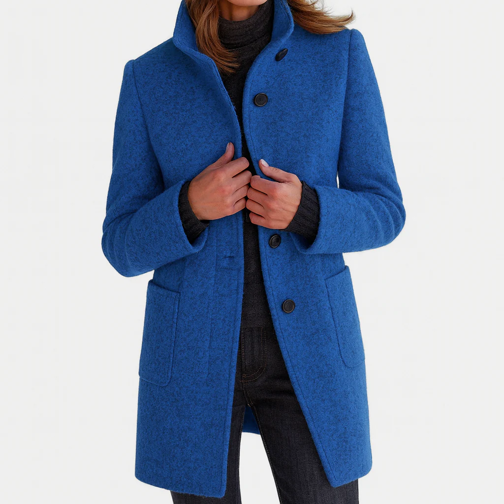 Philippine | Manteau Mi-Long Élégant