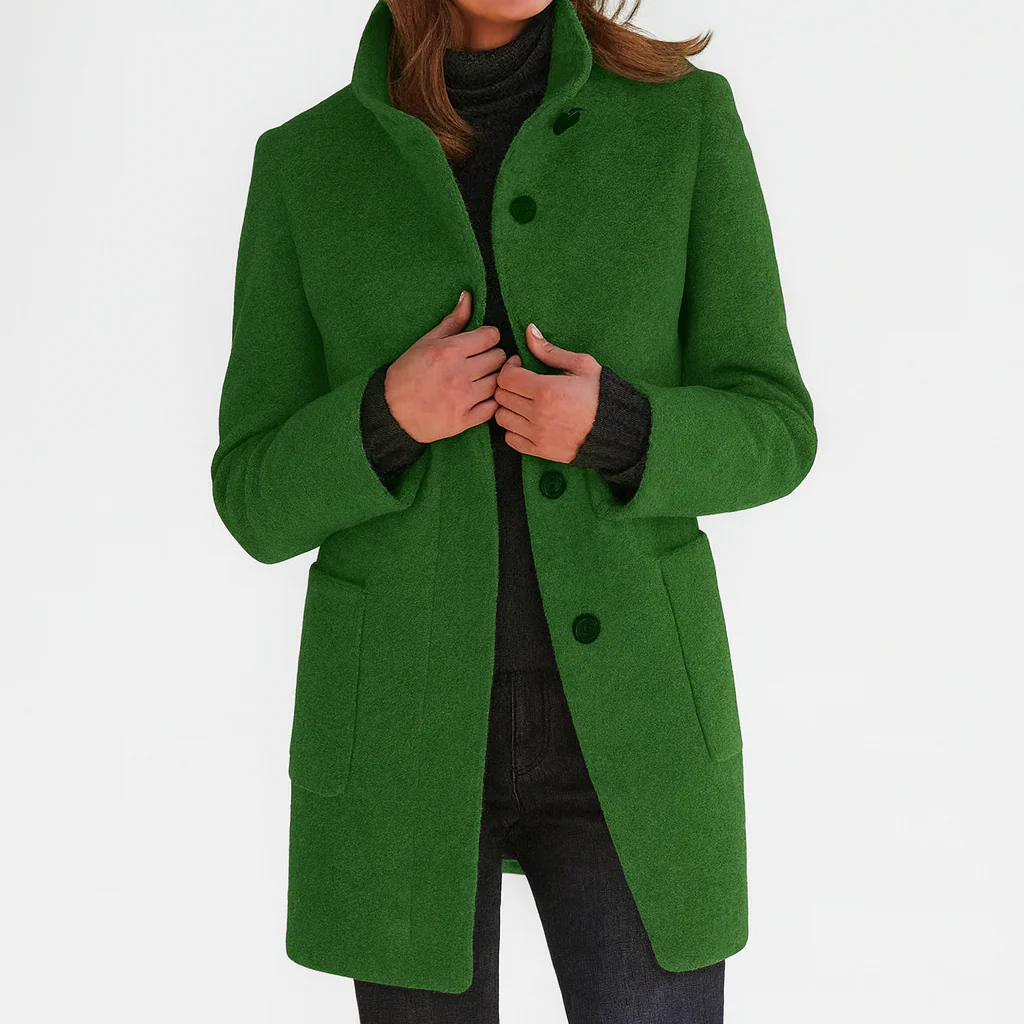 Philippine | Manteau Mi-Long Élégant