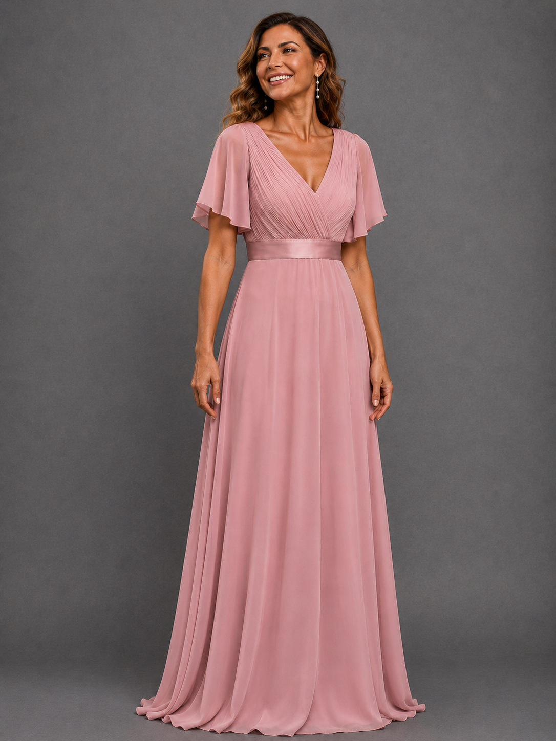 Margaux | Robe Longue Demoiselle d'Honneur de Deauville