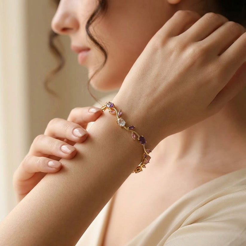 Margaux | Bracelet Tulipes Aura